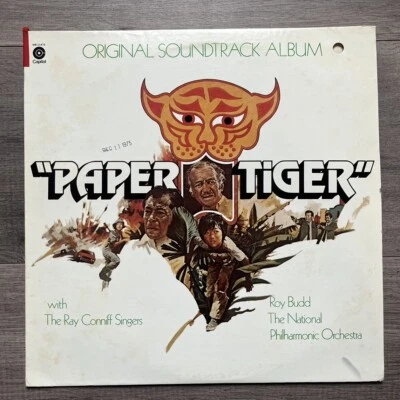 Roy Budd PAPER TIGER Film Soundtrack LP David Niven Toshiro Mifune Hardy Kruger - Image 1 of 4