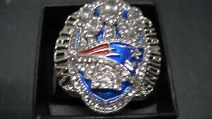 New Re-Make of 2016 Patriots Tom Brady Superbowl LI MVP ring size 10.5, warranty