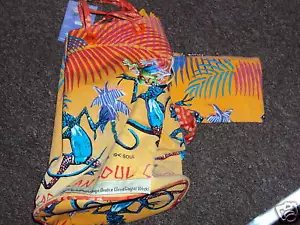 Bolso Mochila Caribeña Lagartos Bailarines de Sol y Arena - Laurel Burch - Imagen 1 de 9