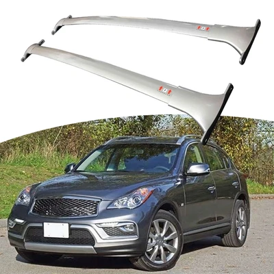 2PCS Crossbar Fit for INFINITI QX50 2014-2017 Cross Bar Roof Rack Cargo Carrier - Imagem 1 de 4