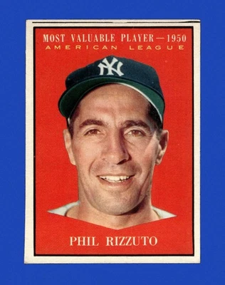 1961 Topps Set-Break #471 Phil Rizzuto MVP BAIXO GRAU *GMCARDS* - Imagem 1 de 2