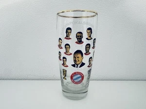 FC Bayern München Europapokalsieger 1967 Bierglas Goldrand 0,5L Willibecher - Bild 1 von 6