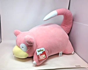 Jazwares Pokemon Slowpoke Large 24-inch Plush Toy Large Giant Jumbo New With Tag - Picture 1 of 8