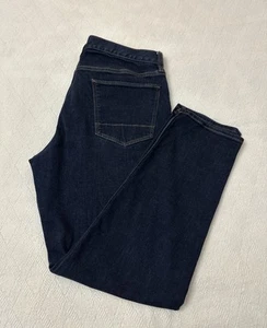 BANANA REPUBLIC DARK WASH ATHLETIC FIT MENS JEANS SIZE 36/32 - Picture 1 of 5