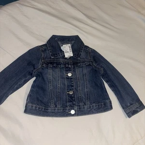 CHILDRENS PLACE Kleinkind Mädchen Größe 18-24 Monate jeansblau Jeansjacke-NEU mit Etikett - Bild 1 von 3