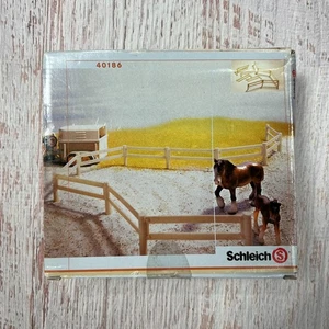 NEW Schleich Pasture Fence 40186 NEW IN BOX HOLIDAY GIFT CHRISTMAS PRESENT - Picture 1 of 12