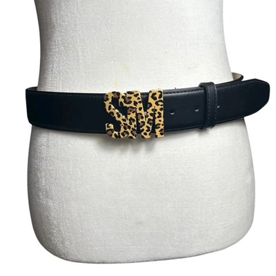 Steve Madden Women's Faux-Leather Belt Small With SM Leather Keeper NWT $38 - Image 1 of 4