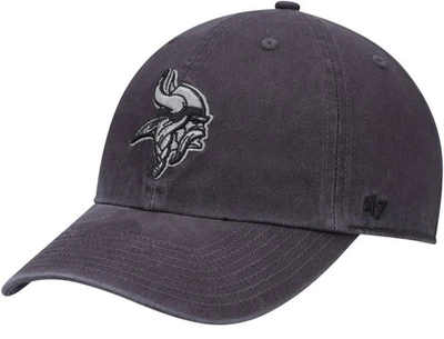 47 Sombrero ajustable de limpieza de Minnesota Vikings carbón oscuro precio de venta sugerido por el fabricante $35 Foto 1 de 2
