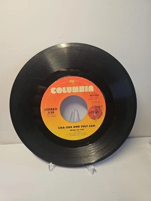 Lisa Lisa And Cult Jam 7" 45 Vinyl Record Head To Toe / Youll Never Change Foto 1 de 2