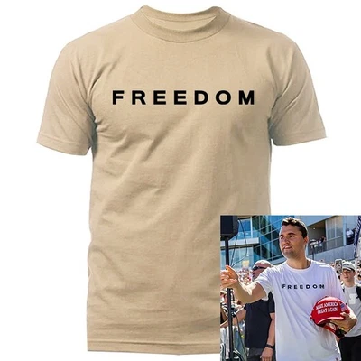 Футболка Charlie Kirk True Patriot Freedom - Изображение 1 из 2