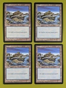 Island (Inlet) x4 Tempest 4x Playset Magic the Gathering MTG - Picture 1 of 1