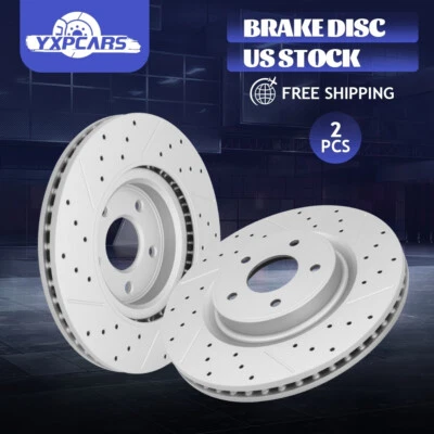 For Nissan Murano Pathfinder Infiniti QX60 Q50 JX35 Front Disc Brake Rotors Set - Image 1 of 4