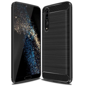 Funda híbrida de silicona a prueba de golpes con parachoques suave de poliuretano termoplástico para Huawei P20 Pro - Imagen 1 de 20