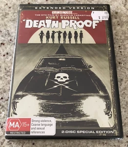 DEATH PROOF - 2 DISC SPECIAL EDITION EXTENDED VERSION - 2007 NEW & SEALED - Picture 1 of 4
