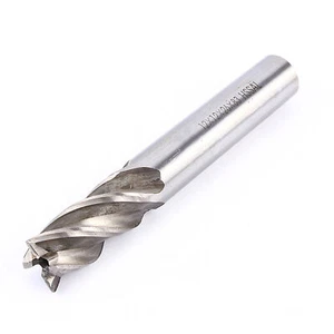 High Quality 12mm HSS CNC Straight Shank 4 Flute End Mill Cutter Drill Bit UK - Picture 1 of 11
