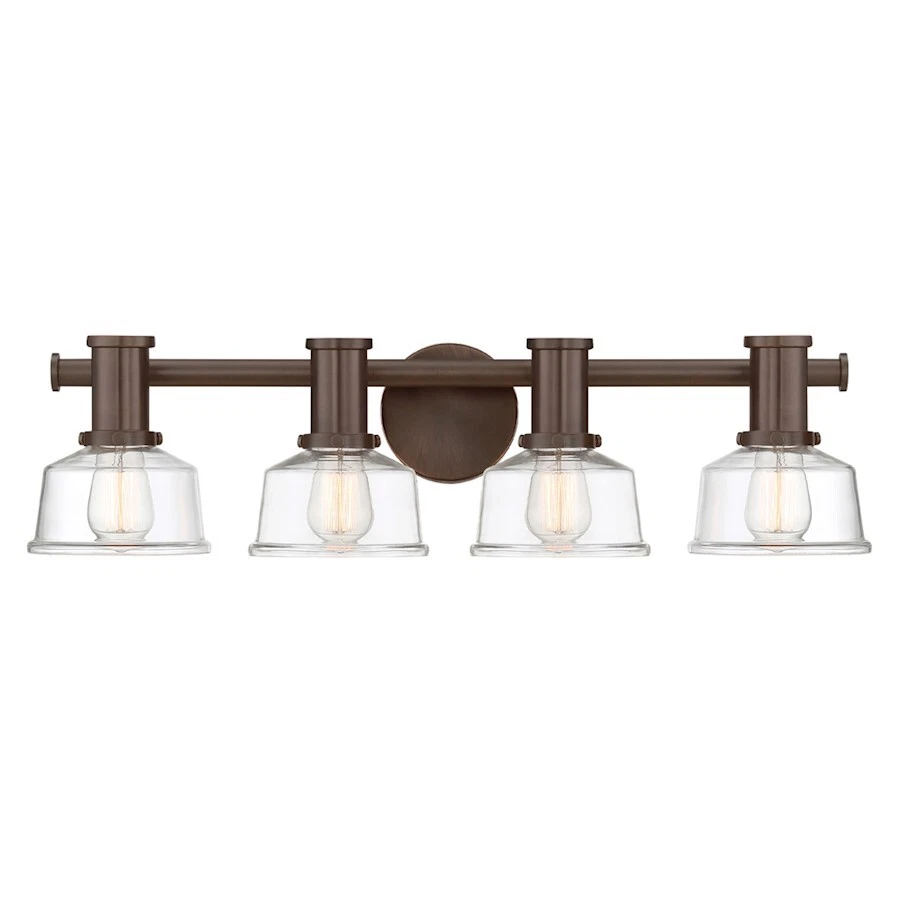 Aplique de pared Designers Fountain Carson 4 luces, bronce cobre satinado - 96504-SCB Foto 1 de 1