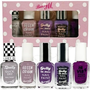 BARRY M NAIL POLISH / VARNISH GIFT SET 5 X 10ML - Picture 1 of 1