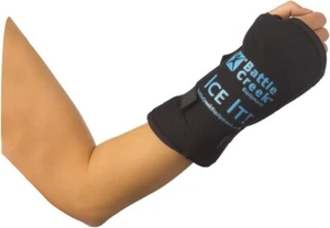 BATTLECREEK Ice It! Cold COMFORT Wrist Wrap 4.25"x7" Cold Pack with Cover - Picture 1 of 1