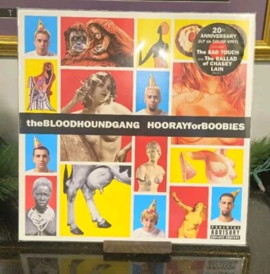 The Bloodhound Gang Hooray For Boobies Collectors Edition Clear 2x Vinyl LP NM Foto 1 de 4