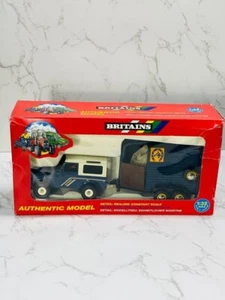 Britains Land Rover und Double Horse Box mit Pferd Neu Verpackt 9650 Selten - Bild 1 von 6
