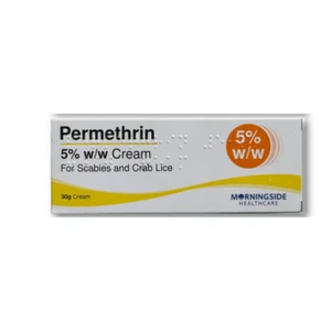 Permethrin 5% Cream for Scabies and Crab Lice 30g (Lyclear generic alternative) - Picture 1 of 1