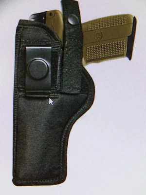 FUNDA ACE CASE CINTURÓN Y CLIP FUNDA AMBIDIESTRA TAMAÑO COMPLETO AUTOS CON BARRILES DE 5" CON RIELES Foto 1 de 4