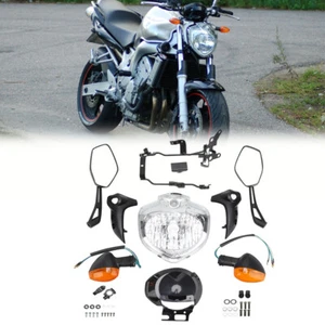 Front Headlight Kit Head Light Assembly For 2004-2006 YAMAHA FZ6 FZ6N Replace - Picture 1 of 15