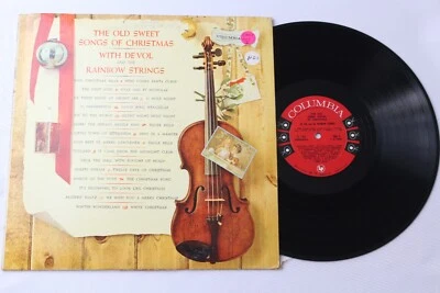 DE VOL & RAINBOW STRINGS THE OLD SWEET SONGS OF CHRISTMAS LP 12" RECORD, 6 EYE - Image 1 of 2