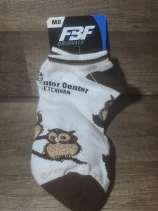 Alaska Owl Print Socks Size Medium 5-10  - Picture 1 of 3