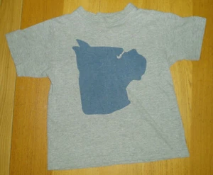 FAB BOYS OILILY BULL DOG SUMMER T SHIRT - BACK/FRONT DETAIL AGE 4-5 Years 104 - Picture 1 of 5