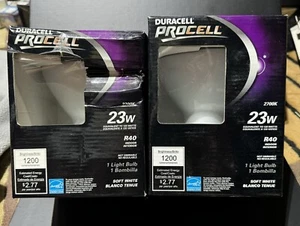 Duracell Procell 23W 2700K Par38 Indoor/Outdoor Soft White - 2 Bulbs - Picture 1 of 2