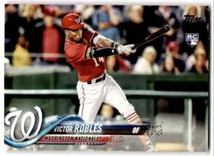 2018 Topps Victor Robles Rookie Washington Nationals #166 - Picture 1 of 2