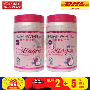 2 X Aura White Beauty COLLAGEN PLUS Skin Whitening Ultimate Anti Aging DHL SHIP - Picture 1 of 7