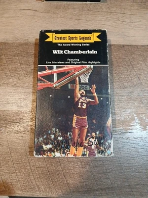 Greatest Sports Legends Wilt Chamberlain (VHS 1985) NBA Basketball LA Lakers - Image 1 of 4