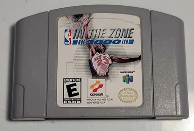 NBA In the Zone 2000 (Nintendo 64, 2000)  Untested - Image 1 of 4