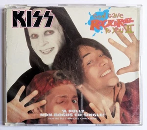 KISS God Gave Rock & Roll To You II CD Single 1991 3-Track UK Import KING'S X - Picture 1 of 2