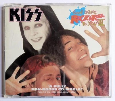 KISS God Gave Rock & Roll To You II CD Single 1991 3-Track UK Import KING'S X - Image 1 of 2
