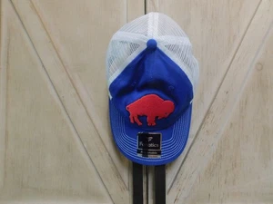 Fanatics NFL Buffalo Bills Vintage Logo Blue Trucker Snapback Hat/Cap - New - Picture 1 of 4
