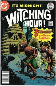 The Witching Hour 70 DC COMIC BOOK House of Secrets Unexpected 1977 Horror tales - Picture 1 of 2