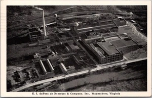 c1940s Waynesboro, Virginia Postcard "E.I. duPont de Numours & Company " Factory - Bild 1 von 2