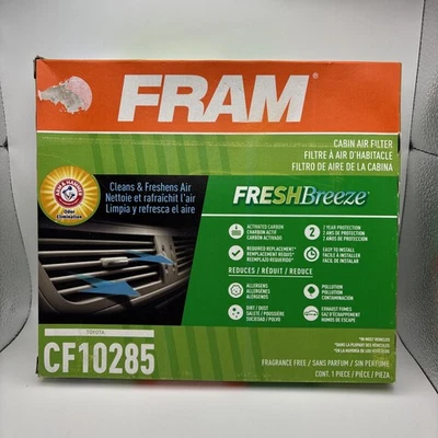 Fram Air Cabin Filter CF10285 For 2006-2018 Toyota RAV4 Sienna 2010-22 4Runner - Image 1 of 2