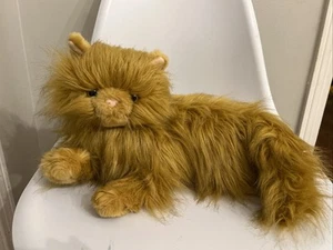 Harry Potter Crookshanks Cat The Noble Collection Lifelike Realistic Stuffed Cat - Picture 1 of 7