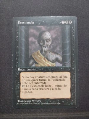 MTG PESTILENCIA / PESTILENCE - 4TH EDITION BB - SPANISH GOOD - Imagen 1 de 2