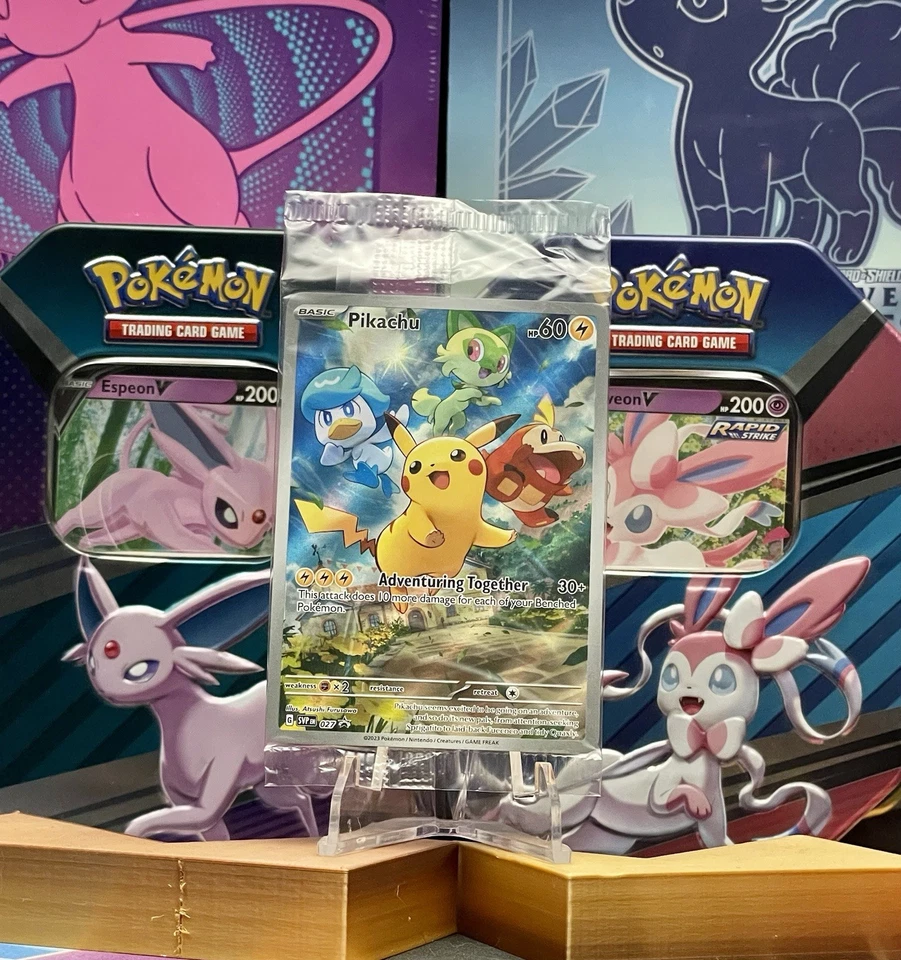 Pikachu 027 Sv: Scarlet & Violet Promo Cards Holo - Image 1 of 1