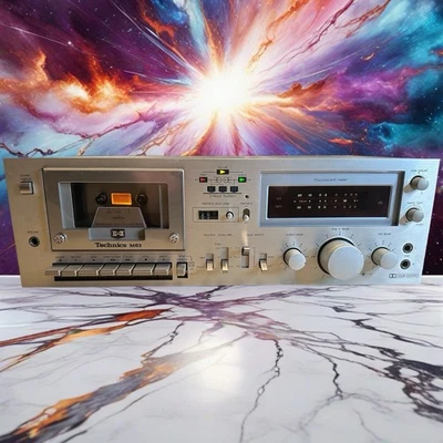 Technics RS-M63 Cassette Deck de 3 cabezales - LIMPIADO / PROBADO / *TOTALMENTE REPARADO* Foto 1 de 4