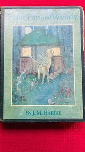 Peter Pan & Wendy J. M. Barrie Attwell Charles Scribner's 1925 Illustrated Cloth - Imagen 1 de 14