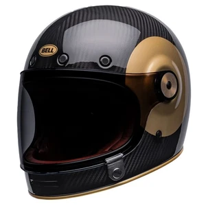 Bell Bullitt Carbon TT Black Gold Helmet size Large - Picture 1 of 9