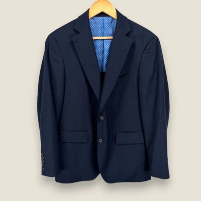 Blazer Abrigo Deportivo Alton Lane Calce A Medida Hombre Talla 38S Azul Marino Poli Rayón Elástico Foto 1 de 4