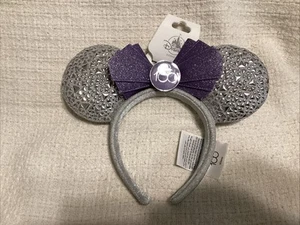 2023 Authentic Disney Parks 100 Years Of Wonder Anniversary Minnie Ear Headband - Picture 1 of 6