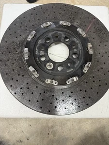 2015-2019 BREMBO GIULIA BREMBO CARBON ROTOR 50546510 Used OEM - Picture 1 of 8